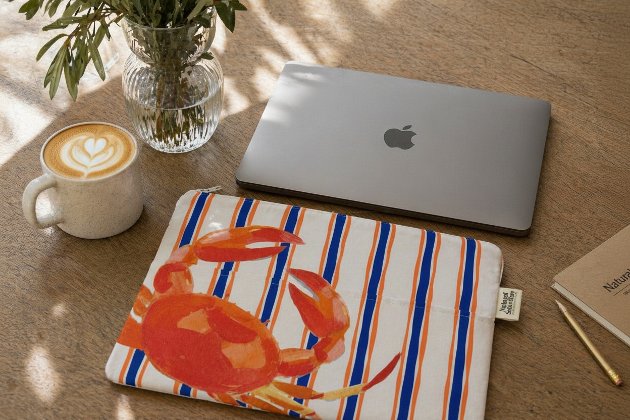 Finca Crab - Laptop sleeve