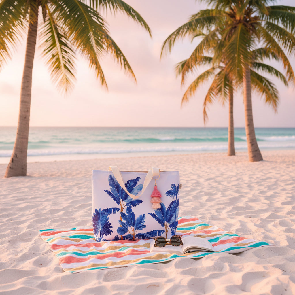 Indian Ocean Palm - Shopper