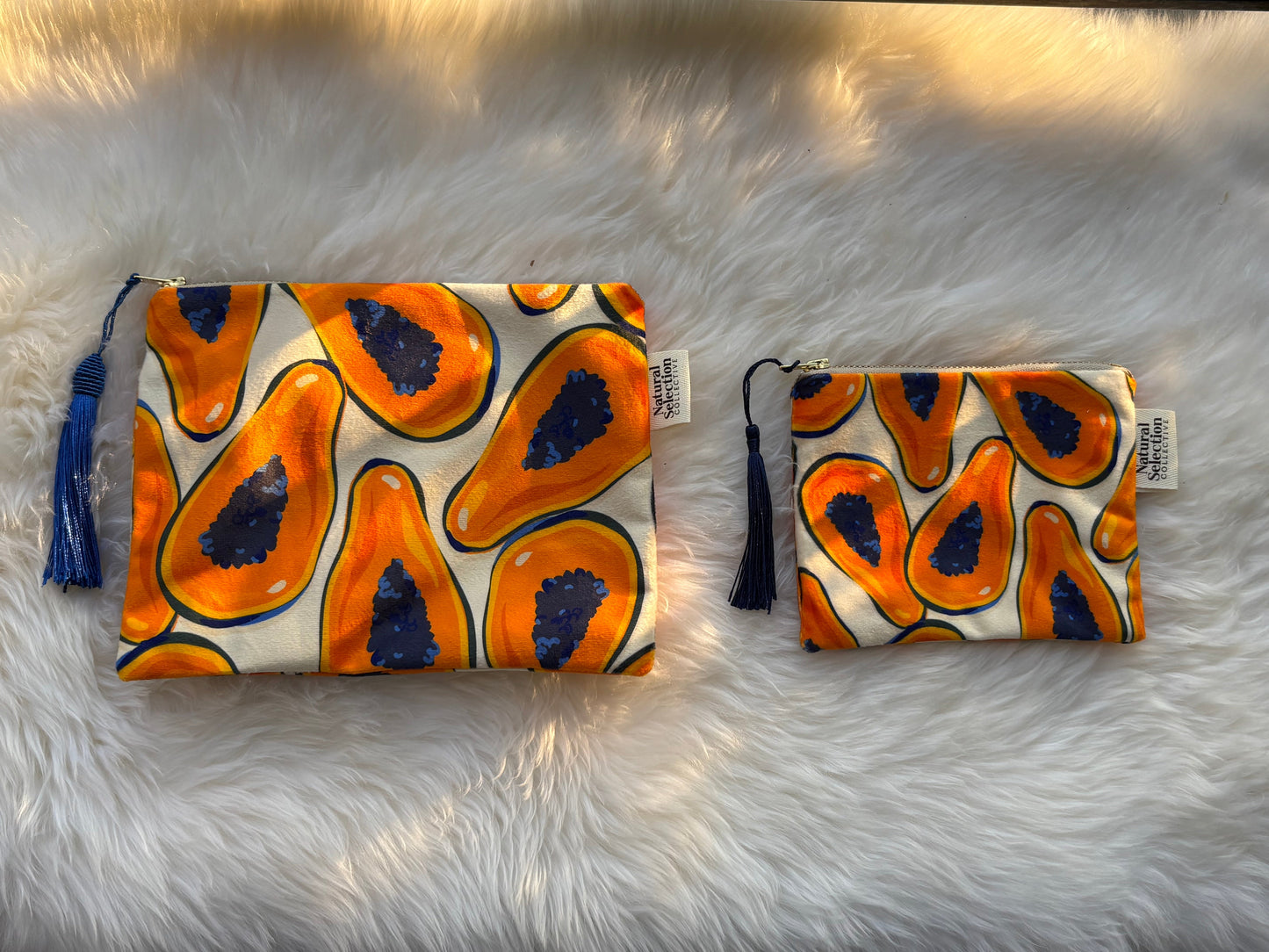 Papayamecrazy - Velvet Makeup Bag Medium