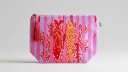 Cape Cove - Velvet Makeup Bag